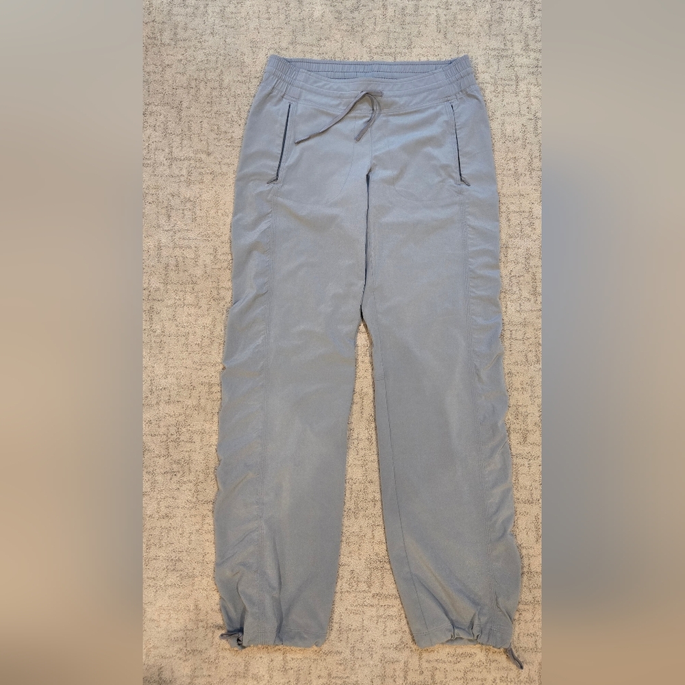Athleta Jogger Drawstring Athleisure Gray Pants Womens Size 4 Full Length